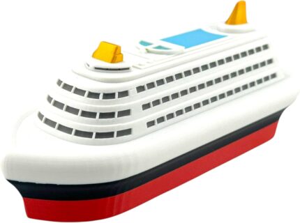 Cruise Ship Bath Toy – 6” Floating Cruise Boat for Kids | Pretend Play & Pool Toy Original